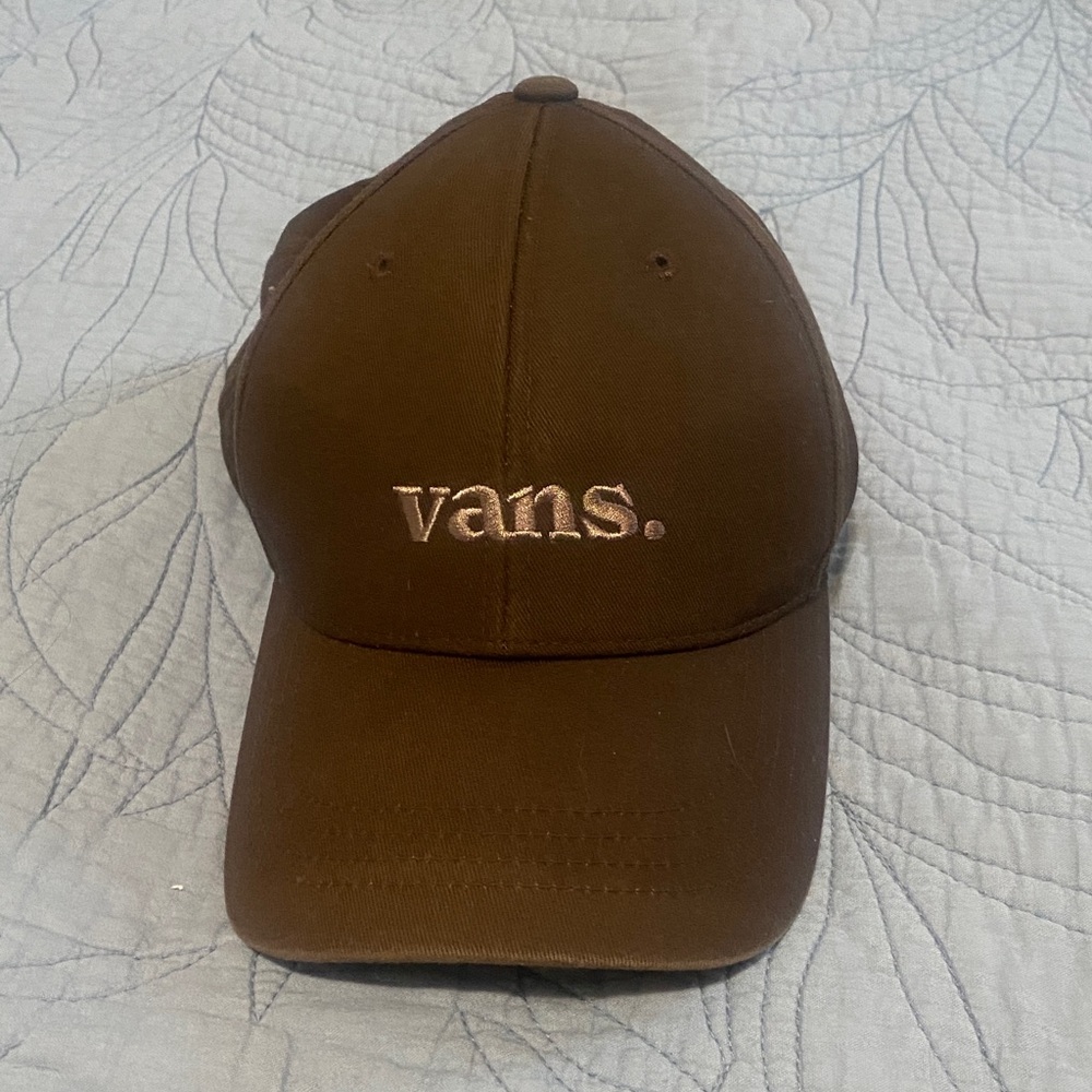 Vans Dark Brown Cap with Logo